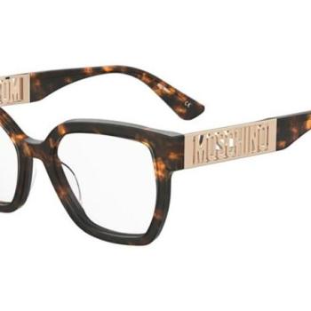 Moschino MOS633 086 ONE SIZE (52) Havana Férfi Dioptriás szemüvegek kép