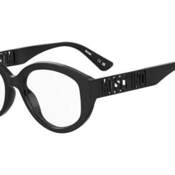 Moschino MOS640 807 ONE SIZE (52) Fekete Férfi Dioptriás szemüvegek kép
