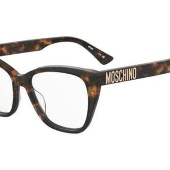 Moschino MOS642 086 ONE SIZE (52) Havana Férfi Dioptriás szemüvegek kép