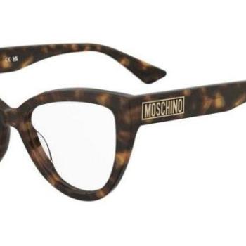 Moschino MOS652 086 ONE SIZE (52) Havana Férfi Dioptriás szemüvegek kép