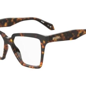 Moschino MOS657 086 ONE SIZE (54) Havana Férfi Dioptriás szemüvegek kép