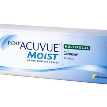 Napi 1 Day Acuvue Moist Multifokális With Lacreon (30 lencse) kép