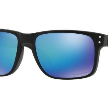 Oakley Holbrook OO9102-F0 PRIZM Sapphire Polarized M (57) Fekete Női Napszemüvegek kép