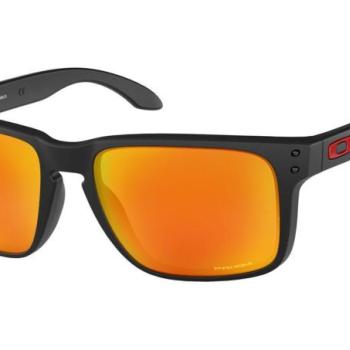 Oakley Holbrook XL OO9417-04 PRIZM Ruby ONE SIZE (59) Fekete Női Napszemüvegek kép