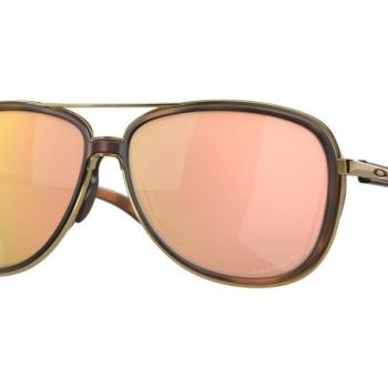 Oakley Split Time OO4129-14 PRIZM Rose Gold Polarized ONE SIZE (58) Barna Férfi Napszemüvegek kép