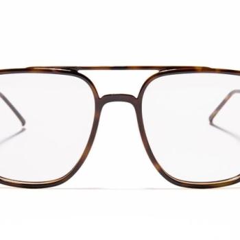 OiO by eyerim Keid Havana blue-light [non-prescription] ONE SIZE (55) Havana Unisex Dioptriás szemüvegek kép