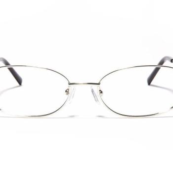 OiO by eyerim Lynx Silver blue-light [non-prescription] ONE SIZE (55) Ezüst Unisex Dioptriás szemüvegek kép
