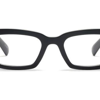 OiO by eyerim Vega Black blue-light [non-prescription] ONE SIZE (50) Fekete Unisex Dioptriás szemüvegek kép
