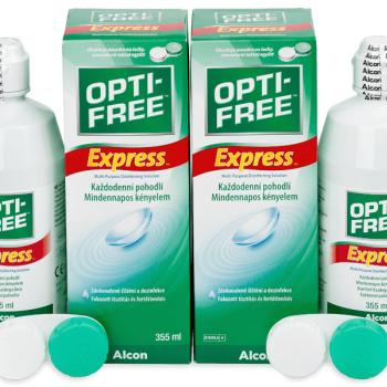 OPTI-FREE Express kontaktlencse folyadék 2 x 355 ml kép