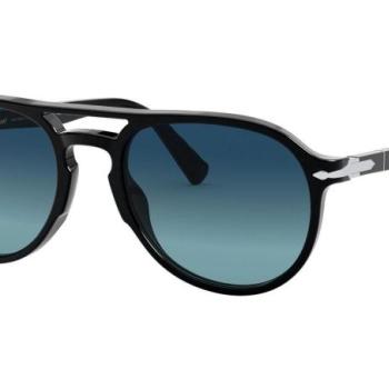 Persol El Profesor Sergio PO3235S 095/S3 ONE SIZE (55) Fekete Unisex Napszemüvegek kép