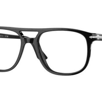 Persol Greta PO3329V 95 L (54) Fekete Unisex Dioptriás szemüvegek kép