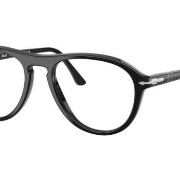 Persol Lynn PO3371V 95 L (55) Fekete Unisex Dioptriás szemüvegek kép