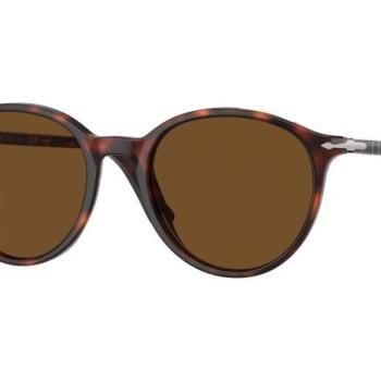 Persol PO3350S 24/57 Polarized M (53) Havana Unisex Napszemüvegek kép