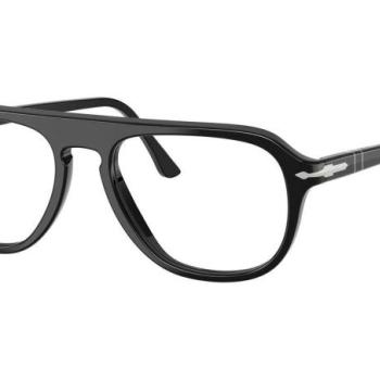 Persol PO3368V 95 M (54) Fekete Unisex Dioptriás szemüvegek kép