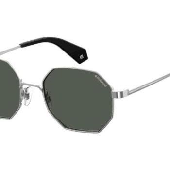 Polaroid #fedezselection Collection PLD6067/S 79D/M9 Polarized ONE SIZE (53) Ezüst Unisex Napszemüvegek kép