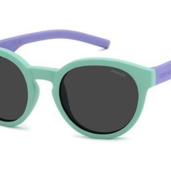 Polaroid Junior PLD8019/S WK2/M9 Polarized ONE SIZE (45) Kék Gyermek Napszemüvegek kép