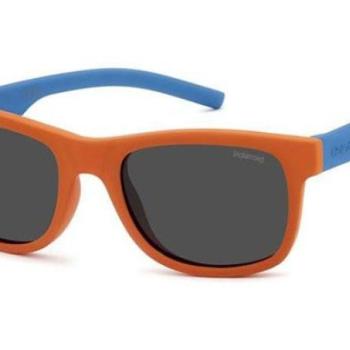 Polaroid Junior PLD8020/S DDW/M9 Polarized ONE SIZE (46) Narancssárga Gyermek Napszemüvegek kép