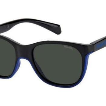 Polaroid Junior PLD8043/S OY4/M9 Polarized ONE SIZE (47) Fekete Gyermek Napszemüvegek kép