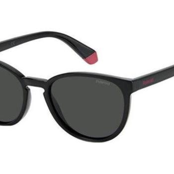 Polaroid Junior PLD8047/S 807/M9 Polarized ONE SIZE (49) Fekete Gyermek Napszemüvegek kép