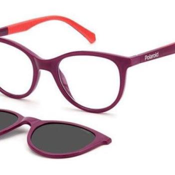 Polaroid Junior PLD8051/CS B3V/M9 Polarized ONE SIZE (47) Lila Gyermek Dioptriás szemüvegek kép
