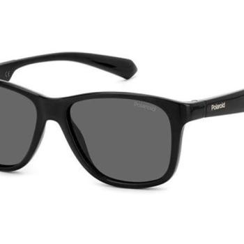 Polaroid Junior PLD8052/S 9HT/M9 Polarized ONE SIZE (47) Fekete Gyermek Napszemüvegek kép