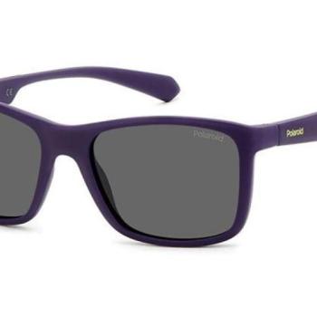 Polaroid Junior PLD8053/S 80Z/M9 Polarized ONE SIZE (49) Lila Gyermek Napszemüvegek kép