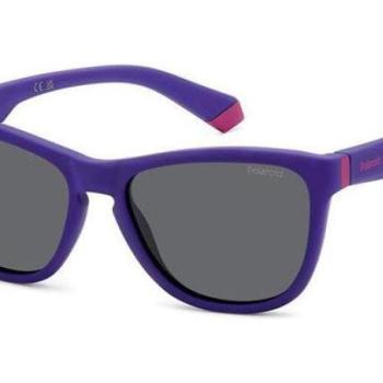 Polaroid Junior PLD8056/S 1JZ/M9 Polarized ONE SIZE (49) Lila Gyermek Napszemüvegek kép