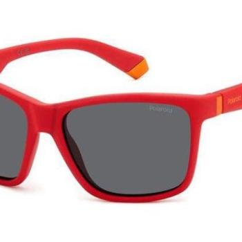 Polaroid Junior PLD8057/S 0Z3/M9 Polarized ONE SIZE (50) Vörös Gyermek Napszemüvegek kép