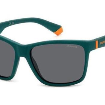 Polaroid Junior PLD8057/S DLD/M9 Polarized ONE SIZE (50) Zöld Gyermek Napszemüvegek kép