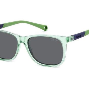 Polaroid Junior PLD8058/S 1ED/M9 Polarized M (46) Zöld Gyermek Napszemüvegek kép
