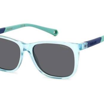 Polaroid Junior PLD8058/S MVU/M9 Polarized M (46) Kék Gyermek Napszemüvegek kép