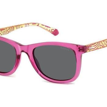 Polaroid Junior PLD8060/S MU1/M9 Polarized ONE SIZE (46) Rózsaszín Gyermek Napszemüvegek kép