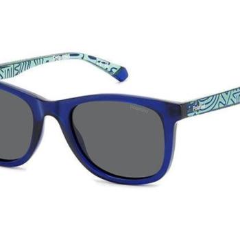 Polaroid Junior PLD8060/S PJP/M9 Polarized ONE SIZE (46) Kék Gyermek Napszemüvegek kép
