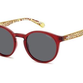 Polaroid Junior PLD8061/S AHY/M9 Polarized ONE SIZE (46) Vörös Gyermek Napszemüvegek kép
