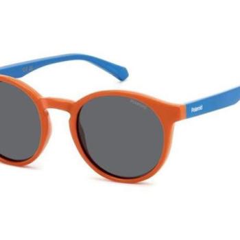 Polaroid Junior PLD8061/S L7Q/M9 Polarized ONE SIZE (46) Narancssárga Gyermek Napszemüvegek kép
