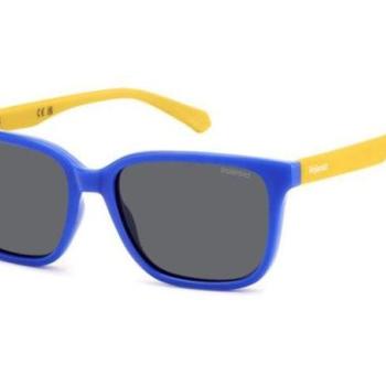 Polaroid Junior PLD8063/S DCD/M9 Polarized ONE SIZE (49) Kék Gyermek Napszemüvegek kép