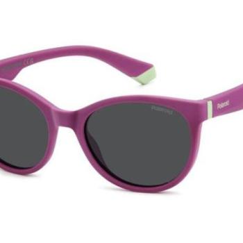Polaroid Junior PLD8065/S QHO/M9 Polarized ONE SIZE (49) Rózsaszín Gyermek Napszemüvegek kép