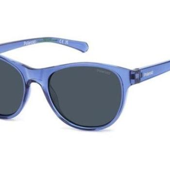 Polaroid Junior PLD8066/S PJP/C3 Polarized ONE SIZE (48) Kék Gyermek Napszemüvegek kép