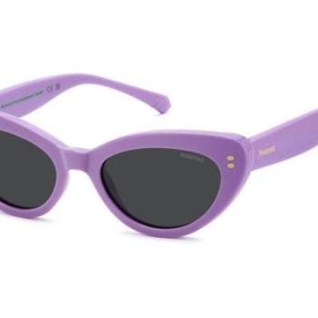 Polaroid Junior PLD8068/S B3V/M9 Polarized ONE SIZE (47) Lila Gyermek Napszemüvegek kép