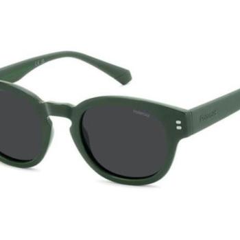 Polaroid Junior PLD8072/S 1ED/M9 Polarized ONE SIZE (47) Zöld Gyermek Napszemüvegek kép