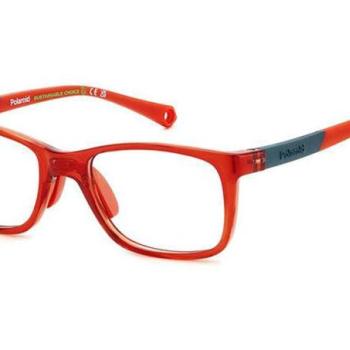 Polaroid Junior PLDD835 C9A ONE SIZE (46) Vörös Gyermek Dioptriás szemüvegek kép