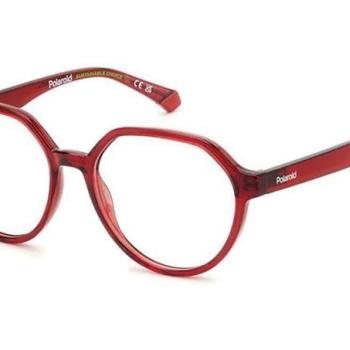 Polaroid Junior PLDD837 C9A ONE SIZE (49) Vörös Gyermek Dioptriás szemüvegek kép