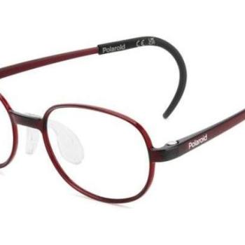Polaroid Junior PLDD843 C9A ONE SIZE (46) Vörös Gyermek Dioptriás szemüvegek kép
