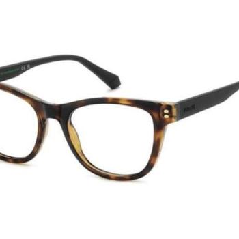 Polaroid Junior PLDD848 086 ONE SIZE (48) Havana Gyermek Dioptriás szemüvegek kép