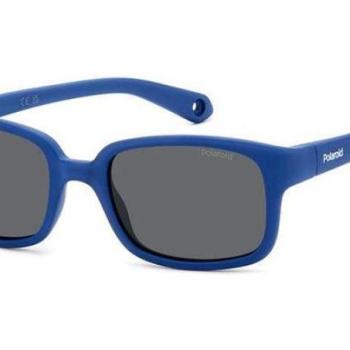 Polaroid Junior PLDK008/S FLL/M9 Polarized ONE SIZE (44) Kék Gyermek Napszemüvegek kép