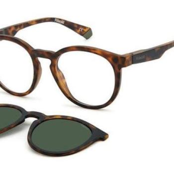Polaroid PLD2132/CS N9P/UC Polarized ONE SIZE (49) Havana Unisex Dioptriás szemüvegek kép