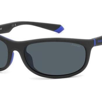 Polaroid PLD2154/S 0VK/C3 Polarized ONE SIZE (64) Fekete Unisex Napszemüvegek kép