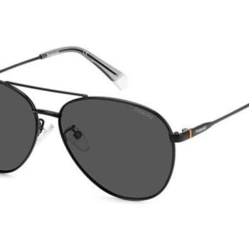 Polaroid PLD4142/G/S/X 807/M9 Polarized ONE SIZE (60) Fekete Unisex Napszemüvegek kép