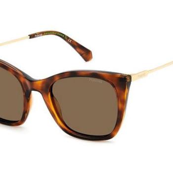 Polaroid PLD4144/S/X 086/SP Polarized ONE SIZE (52) Havana Férfi Napszemüvegek kép