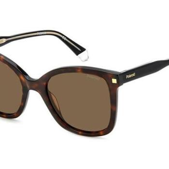 Polaroid PLD4151/S/X 086/SP Polarized ONE SIZE (53) Havana Férfi Napszemüvegek kép
